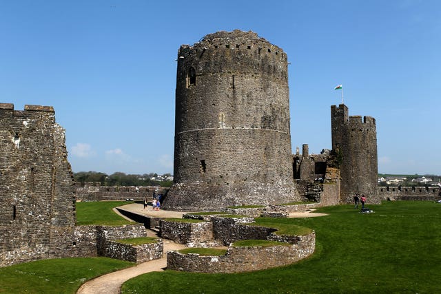A general view of Pembroke Castle (David Davies/AP)