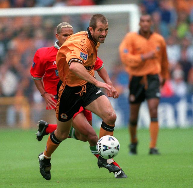 Bull scored 306 goals during his time as a striker at Wolves. 