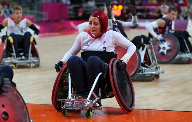 Kylie Grimes helped Great Britain to a fifth-placed finish at London 2012