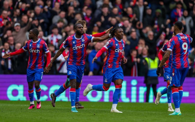 Crystal Palace picked up their first three points of 2023 with victory over Leicester 
