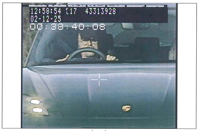 TV presenter Richard Hammond speeding in his Porsche