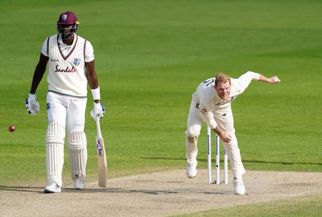 Stokes took two wickets on Monday after registering 78 not out with the bat (Jon Super/NMC Pool/PA).