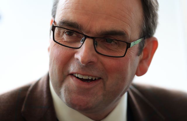 Alan King, who had two winners at Warwick on Wednesday