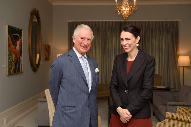 Jacinda Ardern and the Prince of Wales