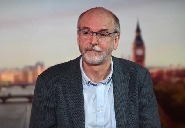 Professor Sir Andrew Pollard, director of the Oxford Vaccine Group appearing on the BBC.