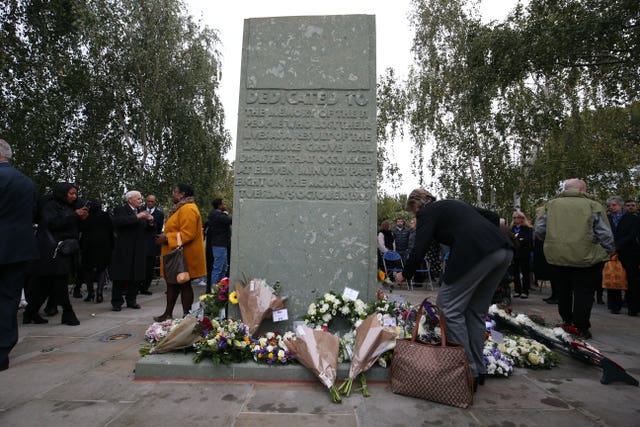 Floral tributes