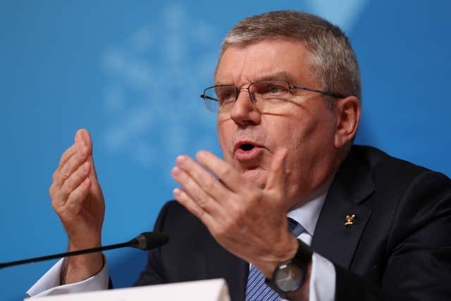 IOC president Thomas Bach has criticised government interference on the issue of Russian participation in sport 