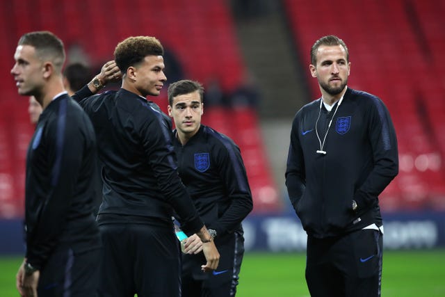 There is a large Tottenham presence in the England team