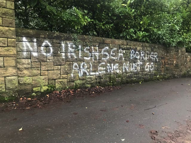 Graffiti in east Belfast