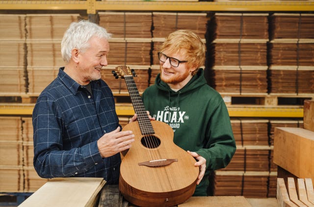 Ed Sheeran collaboration with Lowden Guitars