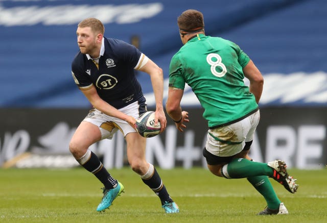 Finn Russell suffered a concussion against Ireland last week