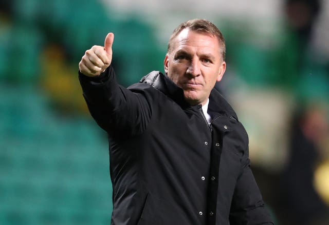 Former Celtic boss Brendan Rodgers