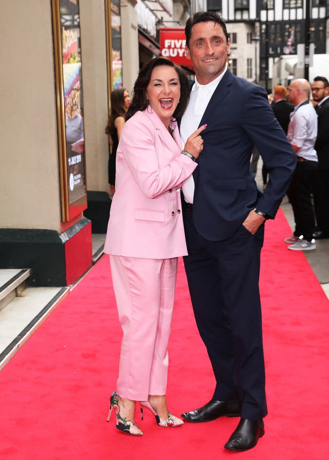 Shirley Ballas and Daniel Taylor