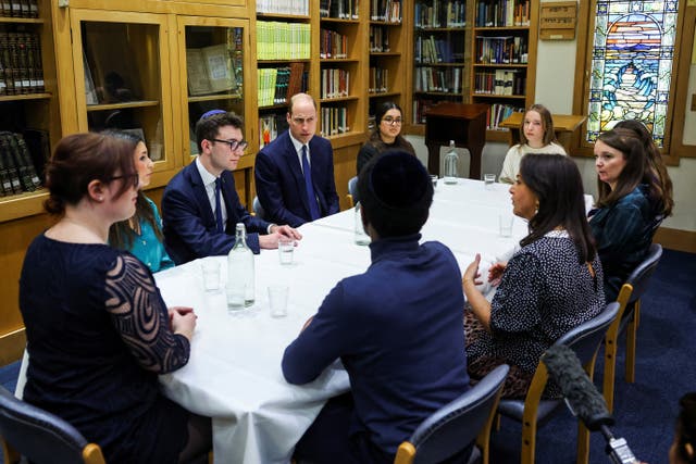 Royal visit to London synagogue