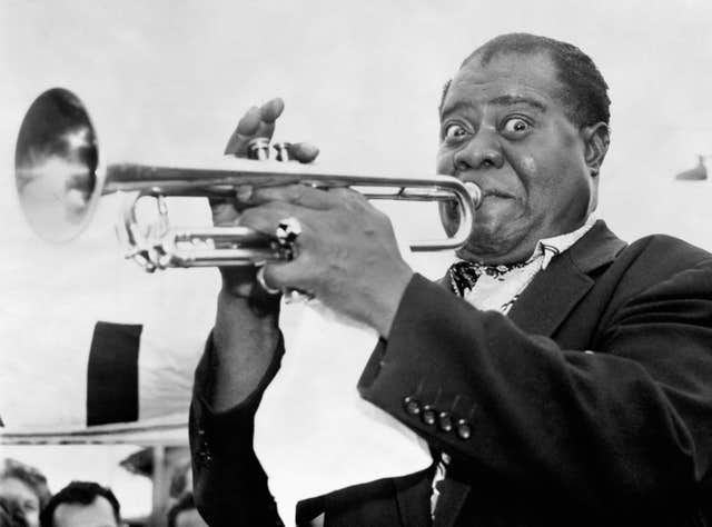 The baby prince shares his name with jazz pioneer Louis Armstrong. (PA)