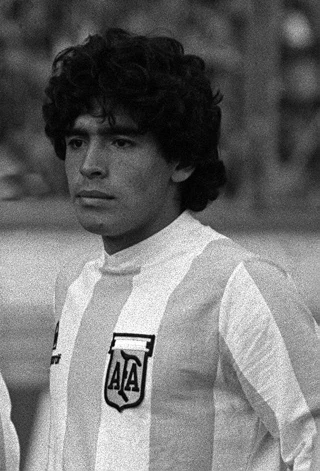 Maradona was an exciting young talent