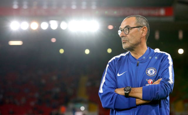 The fun has returned for Chelsea under Maurizio Sarri, pictured, says David Luiz