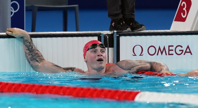 Adam Peaty at the 2024 Olympics