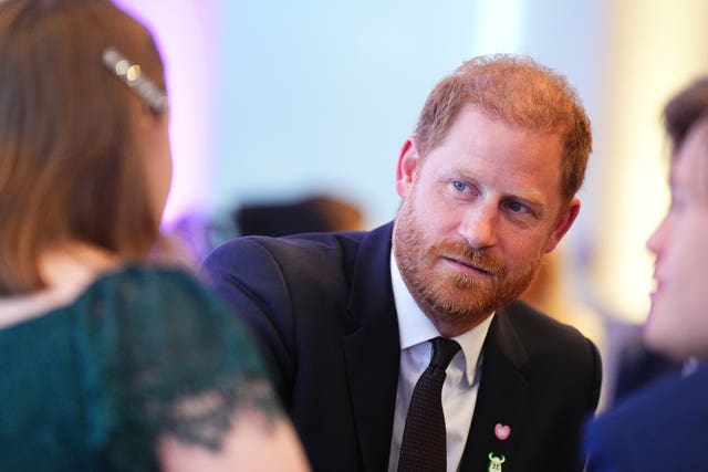 Harry at the WellChild Awards 