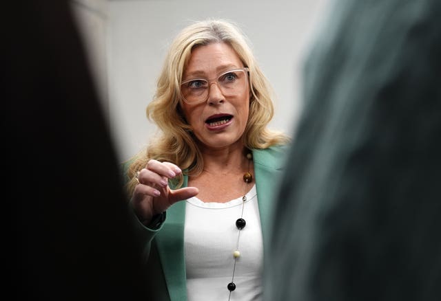 Gillian Martin delivers speech