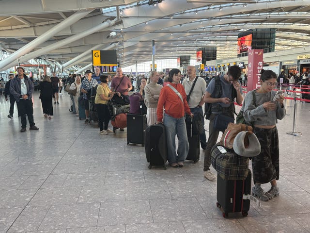 UK airports technical issue