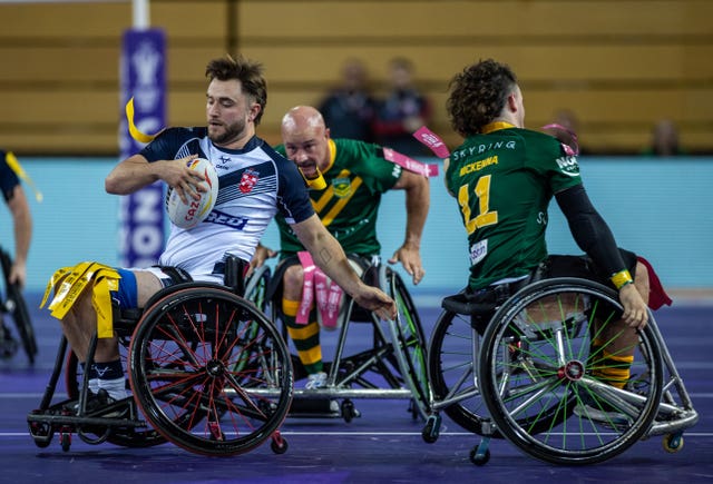What To Watch Out For At The Wheelchair Rugby League World Cup East rugby-league-world-cup-10-11-2022-sheffield-olympic-legacy-park