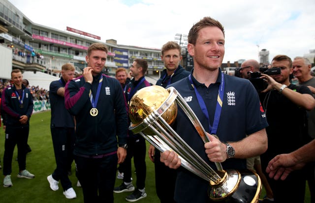 Eoin Morgan enjoyed World Cup glory with England in 2019