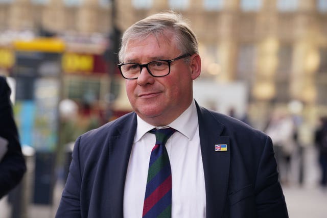 Mark Francois outside the House of Commons