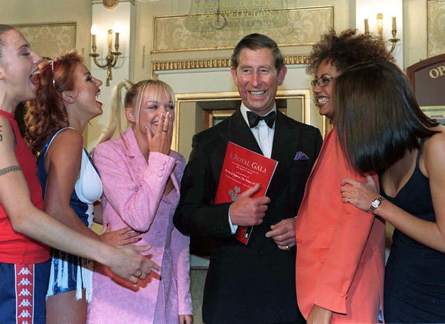 The Spice Girls and the Prince of Wales