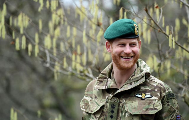 The duke during a visit to 42 Commando Royal Marines 