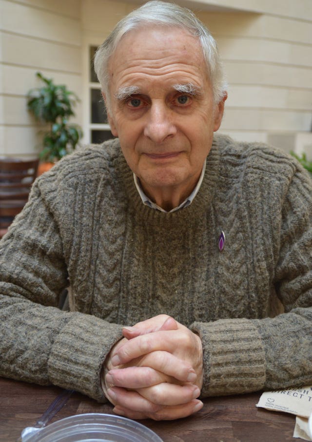 Holocaust survivor Steven Frank
