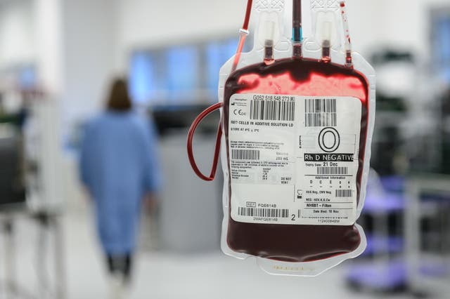 Blood donation forms