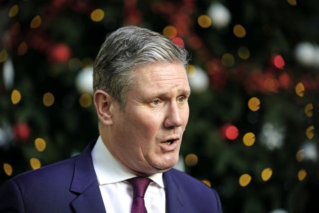 Labour Party leader Sir Keir Starmer said Boris Johnson appeared to have breached coronavirus rules by taking part in a festive quiz last year