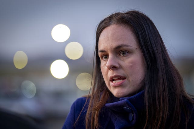 Headshot of Kate Forbes speaking