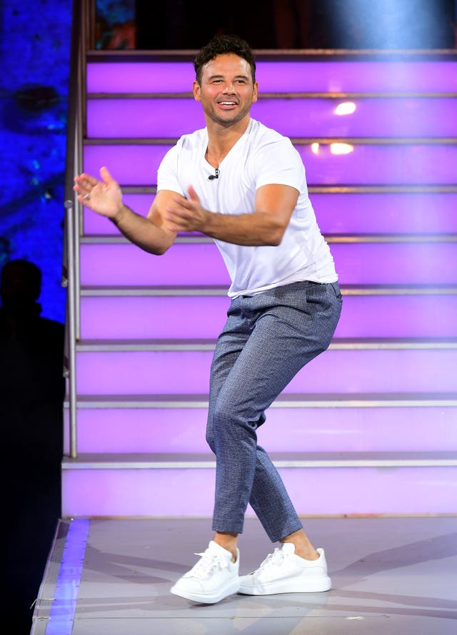 Winner Ryan Thomas during the live final of Celebrity Big Brother