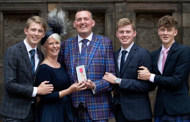 Investitures at Palace of Holyroodhouse