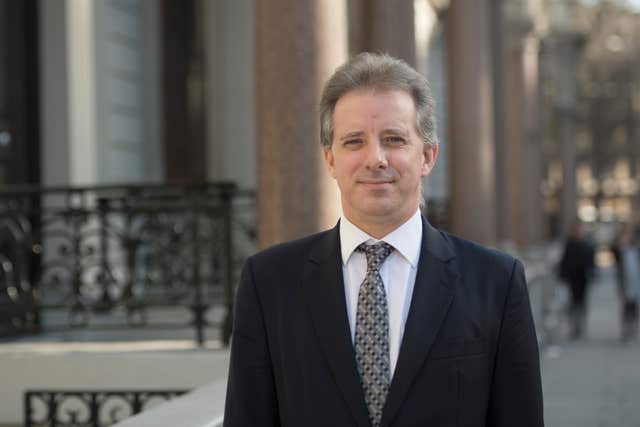 Christopher Steele (Victoria Jones/PA)