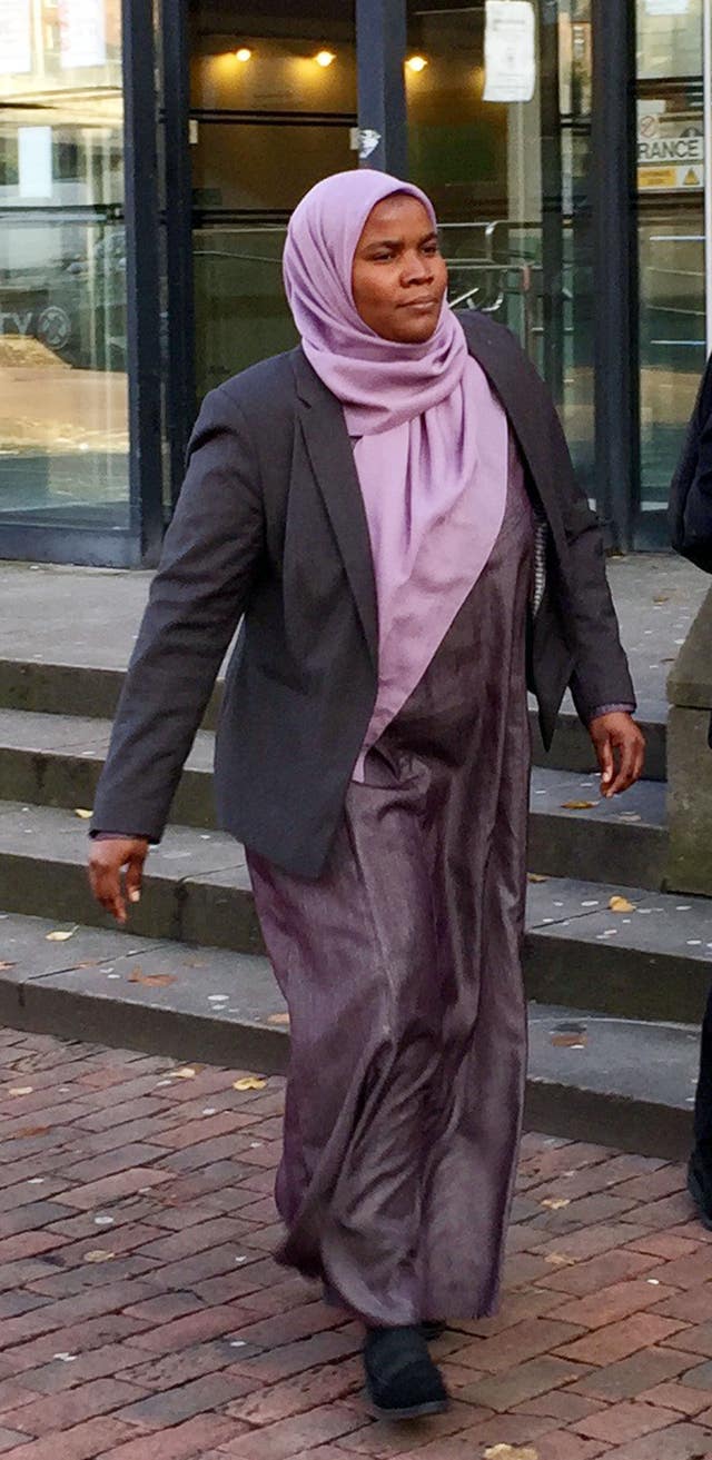 Dr Hadiza Hawa-Garba who was found guilty of gross negligence manslaughter (Alexander Britton/PA)