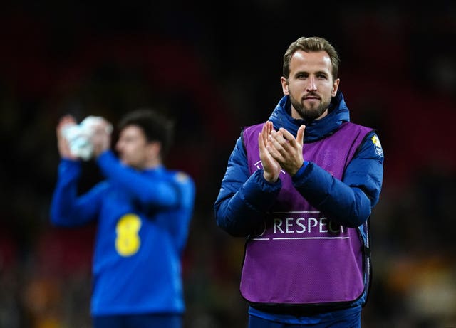 Captain Harry Kane was an unused substitute in England's friendly win over Australia