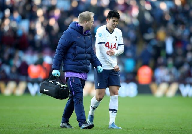 Son Heung-Min is recovering from a fractured arm
