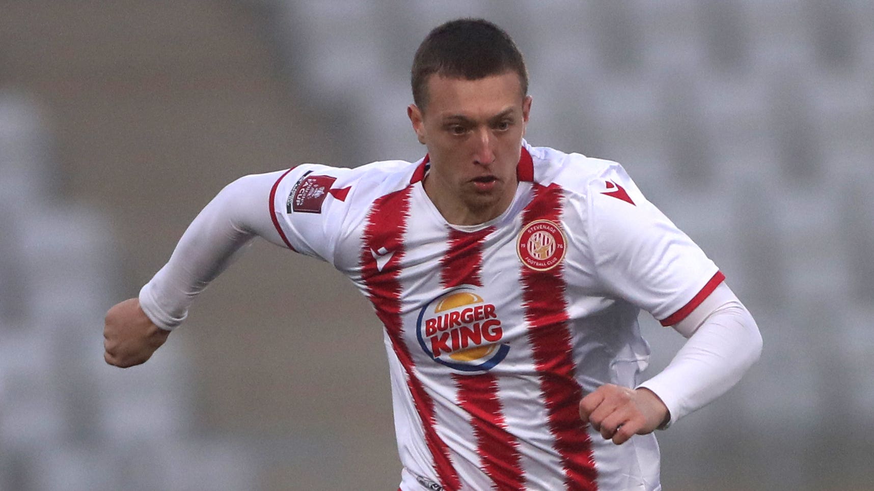 Luke Norris bagged a brace for Stevenage (Bradley Collyer/PA)