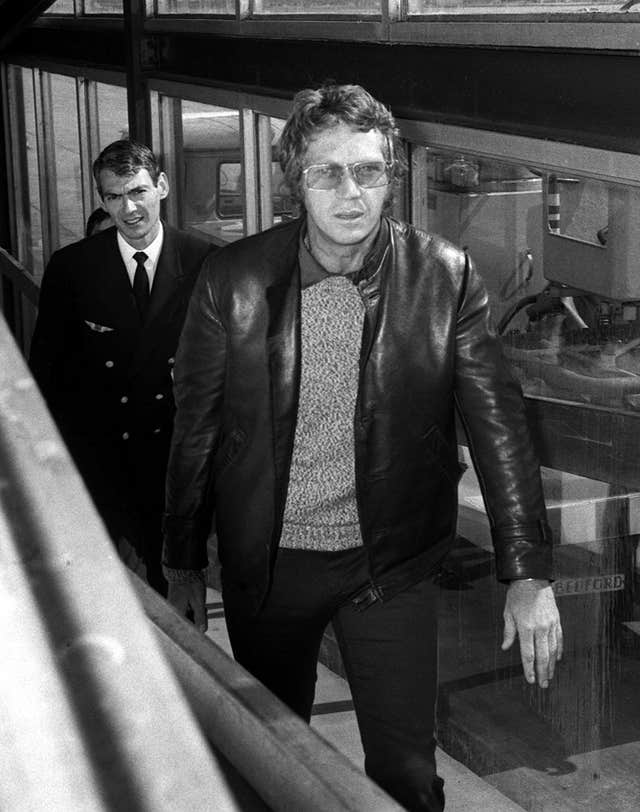 Steve McQueen – Heathrow Airport – London – 1970