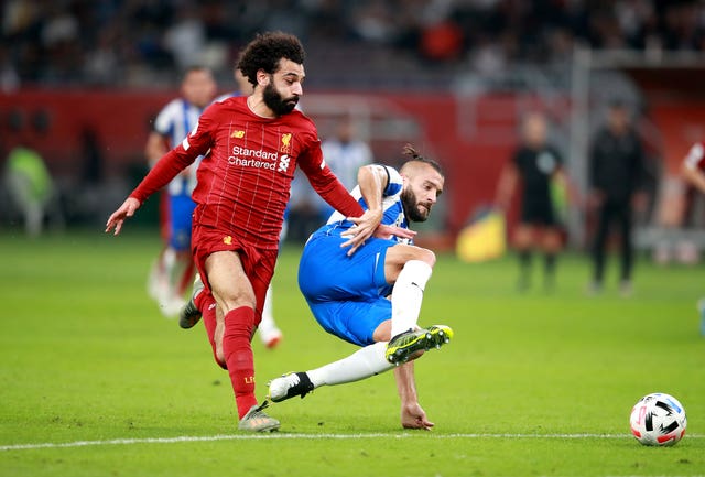 Mohamed Salah took on the role of provider rather than scorer in Liverpool's Club World Cup semi-final win