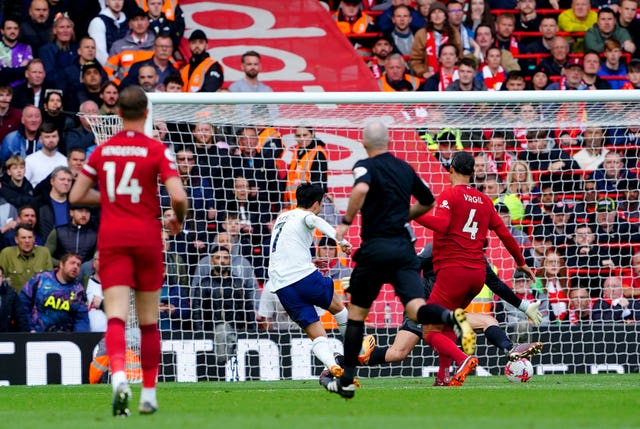 Liverpool v Tottenham Hotspur – Premier League – Anfield