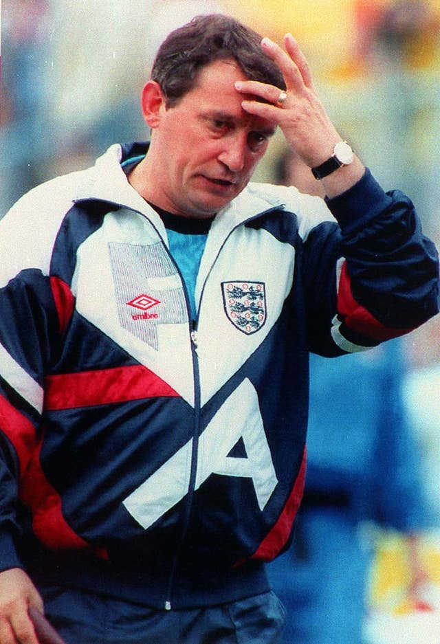Graham Taylor's England were held by the Danes in their Euro 92 opener (PA).