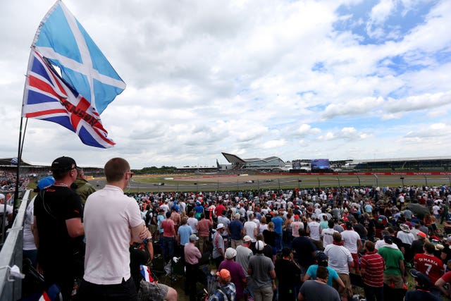 Crowds take in the 2015 British Grand Prix at Silverstone