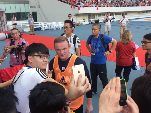 Manchester United Chine Tour – Shanghai Stadium 