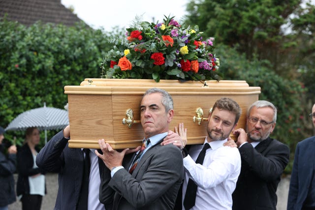 James Nesbitt Sr funeral