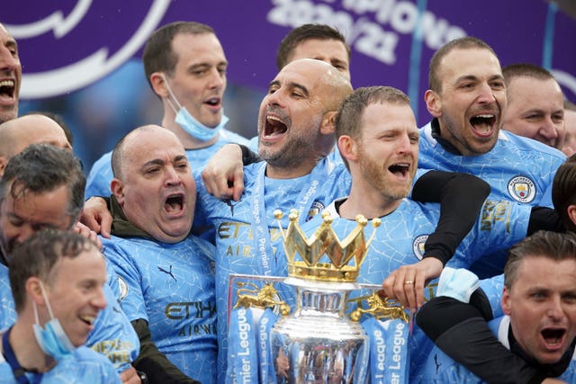 Pep Guardiola has helped Manchester City win another Premier League title