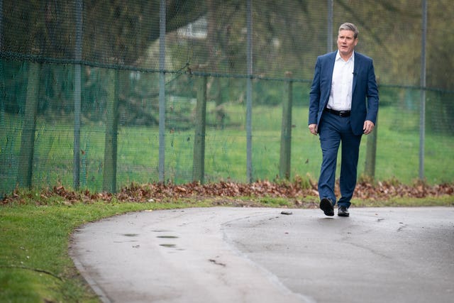 Keir Starmer visit to nursery